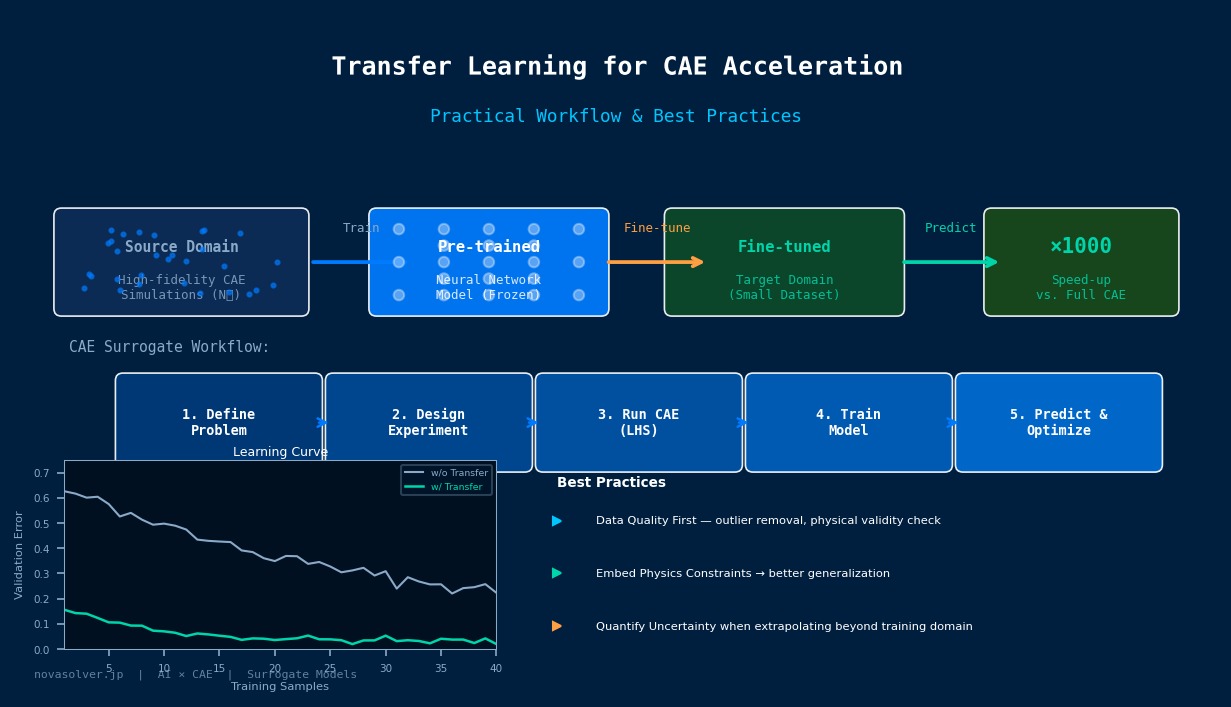 CAE迁移学习实践：训练曲线与数据效率比较