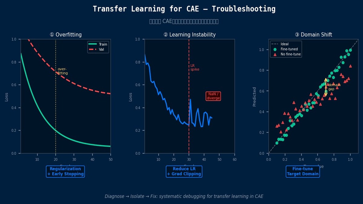 迁移学习故障排除：负迁移检测与灾难性遗忘曲线