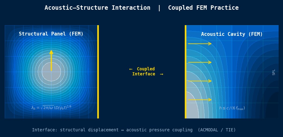 声-结构相互作用实践：NVH分析与振动板声辐射
