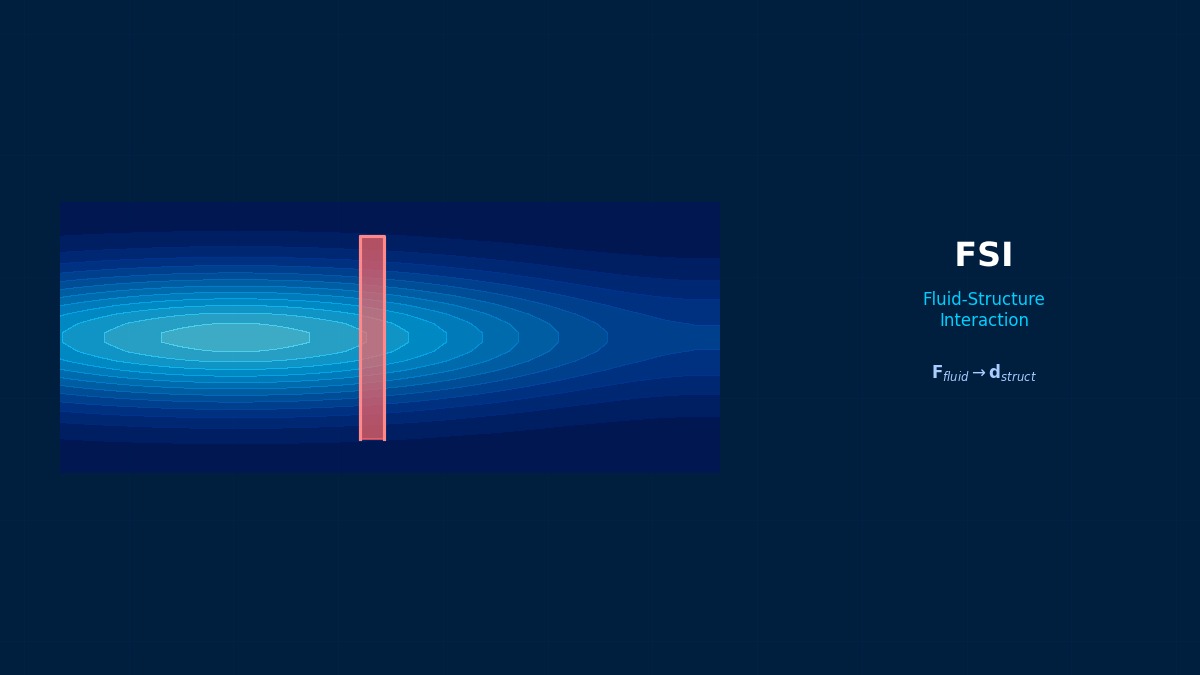 CAE visualization for wind load structure theory - technical simulation diagram