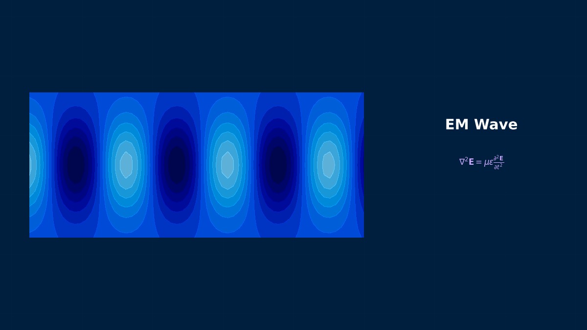 Coplanar waveguide cross-section showing signal line, ground planes, and electric field distribution on a dielectric substrate