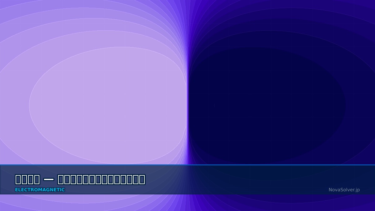 CAE visualization for magnetic levitation troubleshoot - technical simulation diagram
