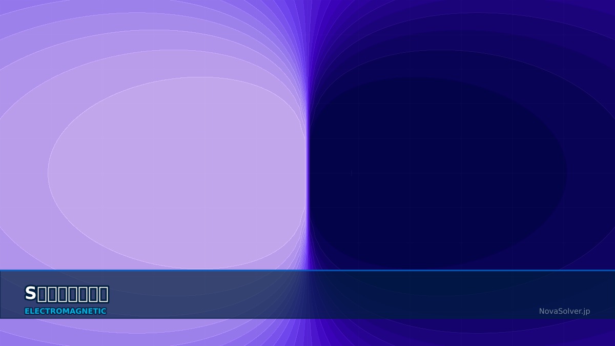 CAE visualization for s parameter analysis theory - technical simulation diagram