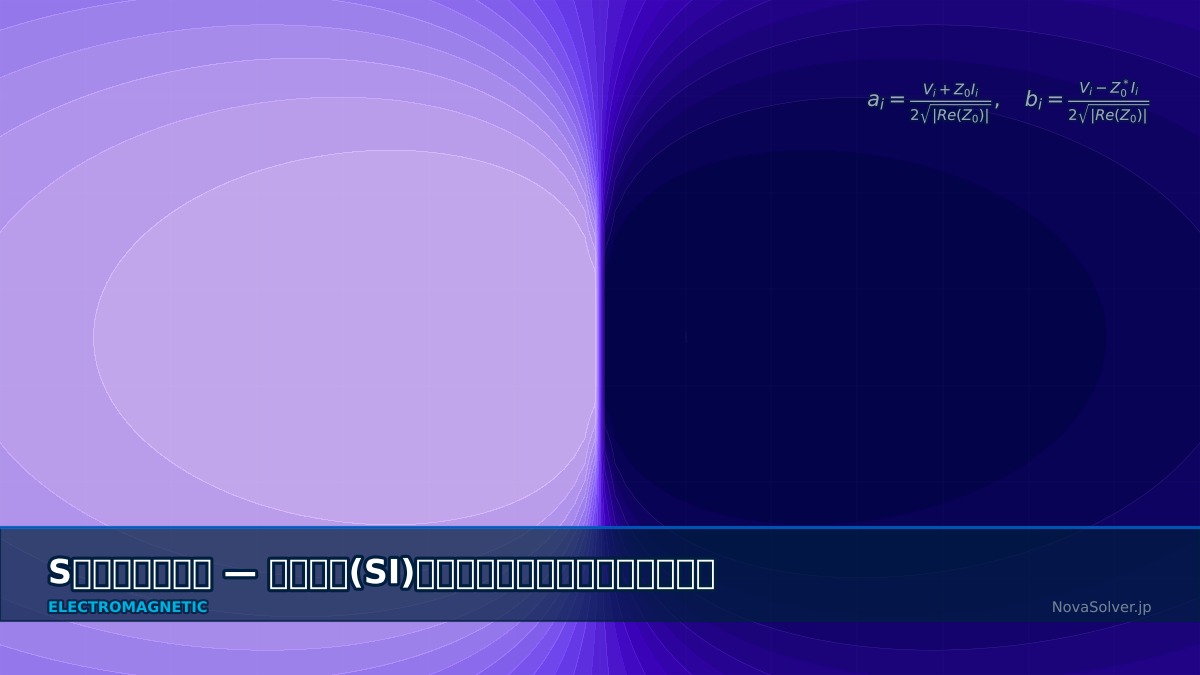 S-parameter frequency response showing S11 return loss and S21 insertion loss curves for PCB transmission line analysis