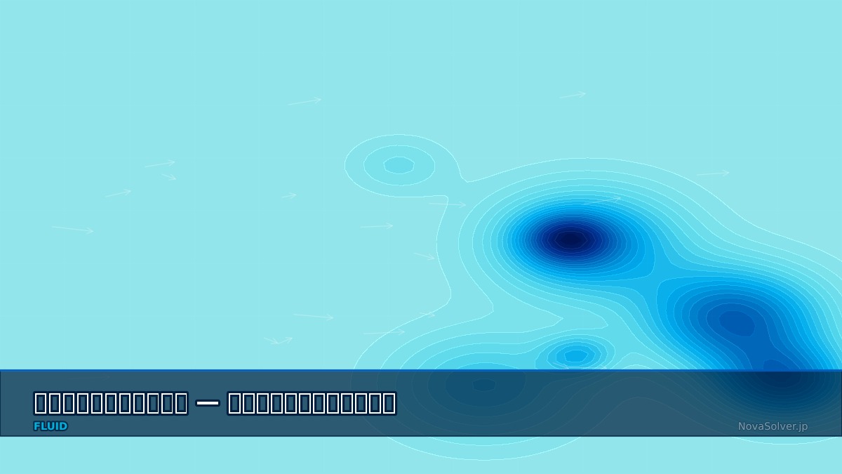 CAE visualization for cavitation pump troubleshoot - technical simulation diagram