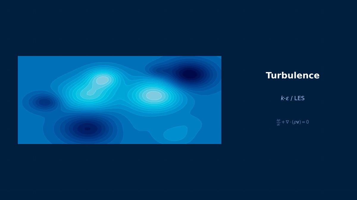 CAE visualization for conjugate ht theory - technical simulation diagram