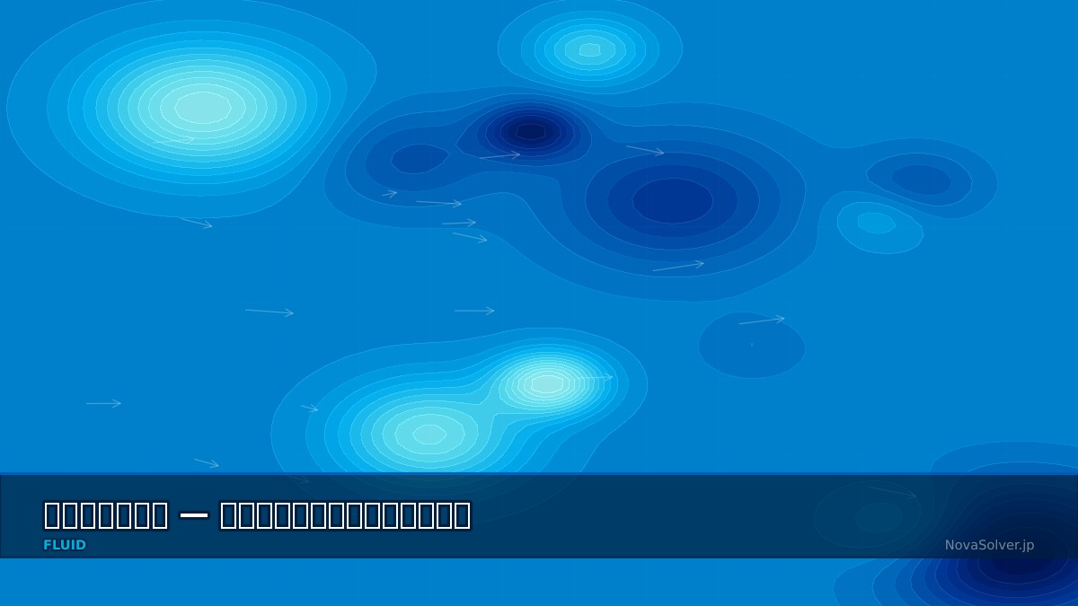 CAE visualization for cylinder flow troubleshoot - technical simulation diagram