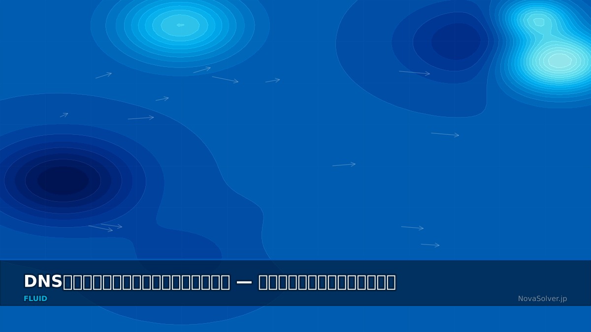 CAE visualization for dns fundamentals troubleshoot - technical simulation diagram