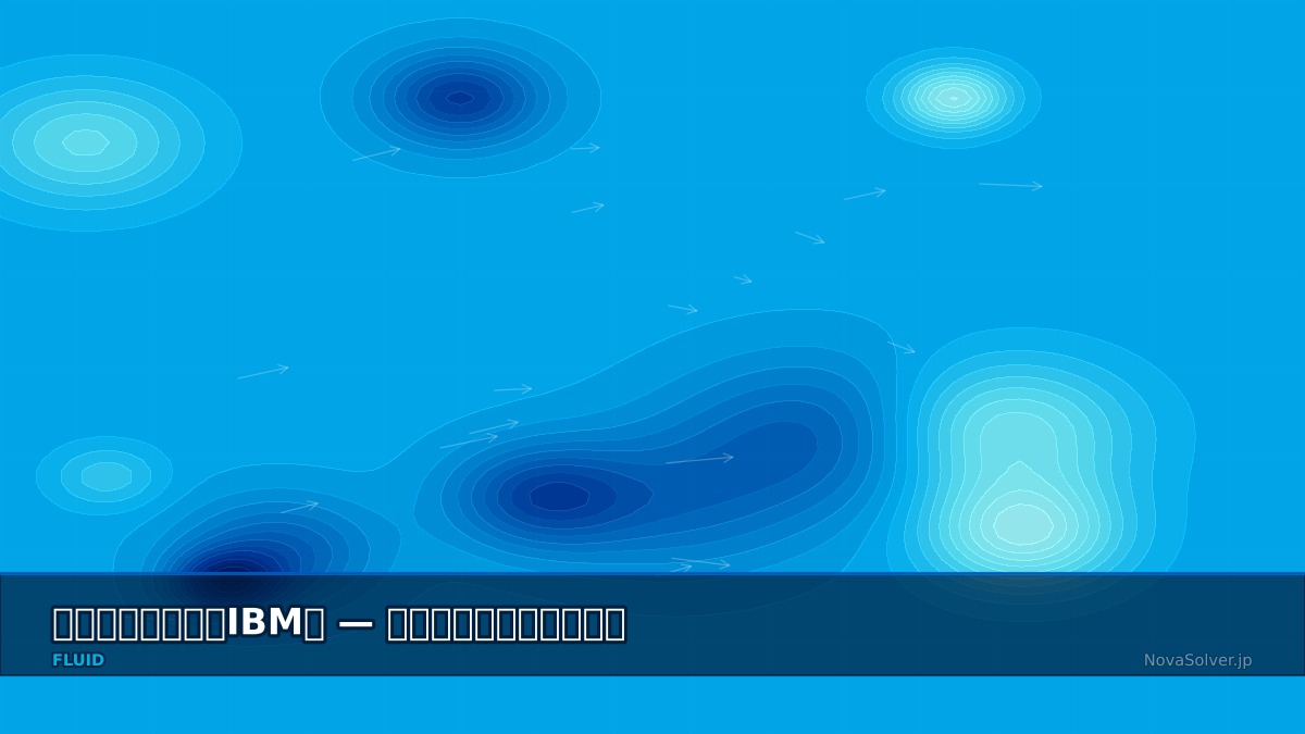 CAE visualization for immersed boundary troubleshoot - technical simulation diagram