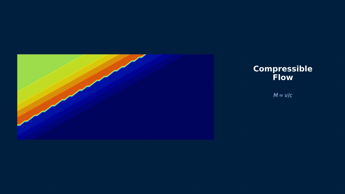 CAE visualization for jet flow troubleshoot - technical simulation diagram