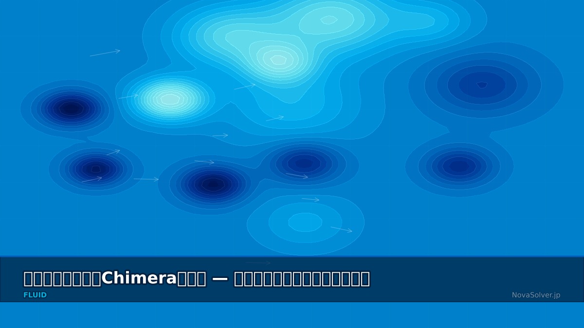 CAE visualization for overset chimera troubleshoot - technical simulation diagram