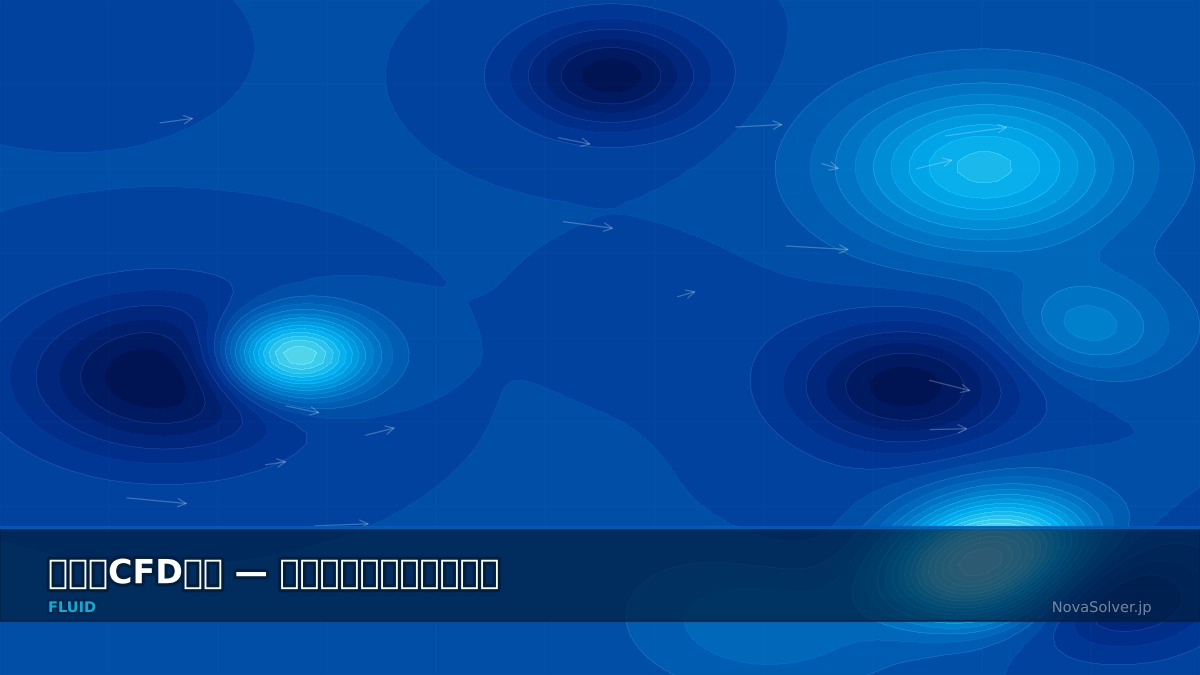 CAE visualization for pump cfd troubleshoot - technical simulation diagram