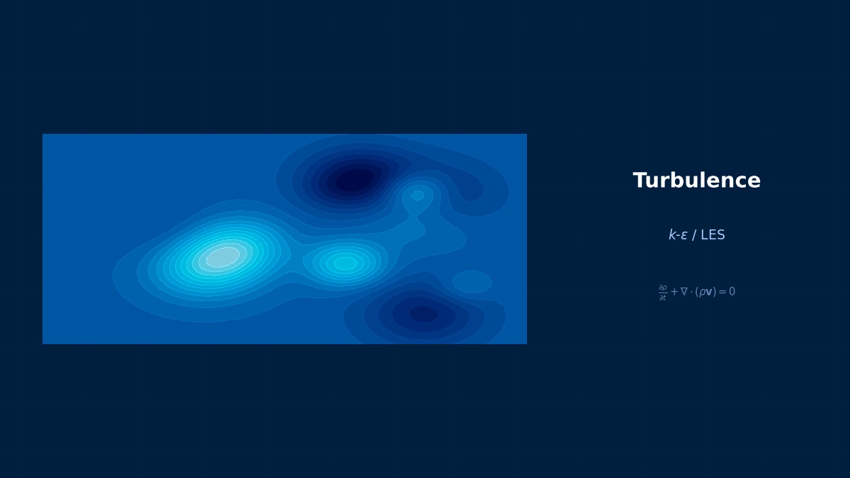 CAE visualization for spalart allmaras theory - technical simulation diagram