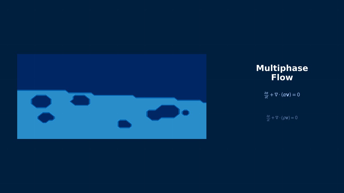 CAE visualization for spray atomization theory - technical simulation diagram