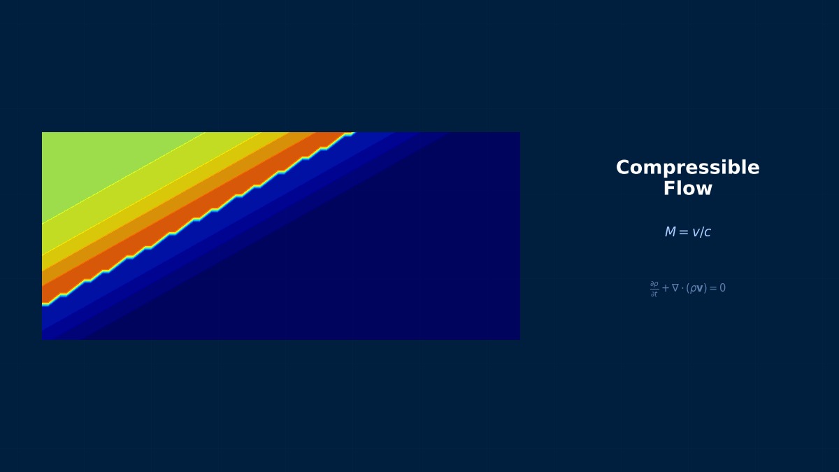 CAE visualization for wake flow theory - technical simulation diagram