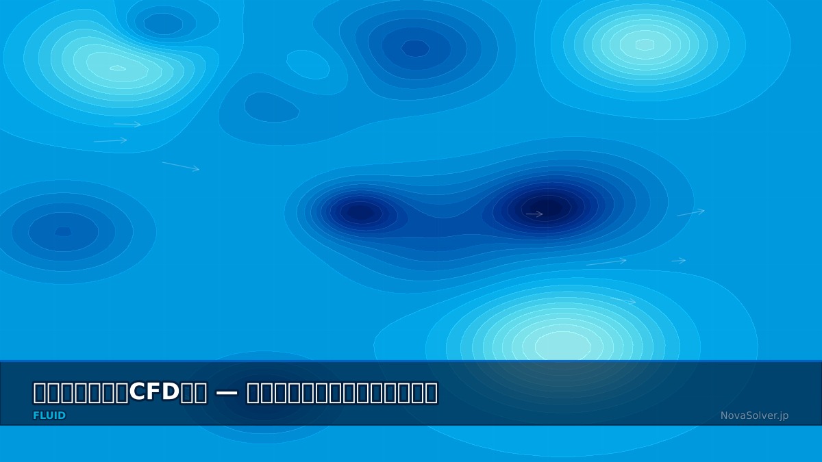 CAE visualization for wind turbine cfd troubleshoot - technical simulation diagram