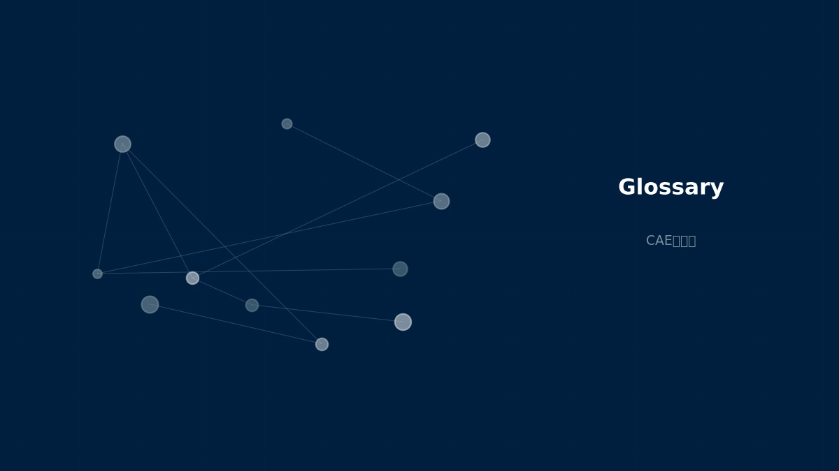 CAE visualization for adaptive analysis - technical simulation diagram