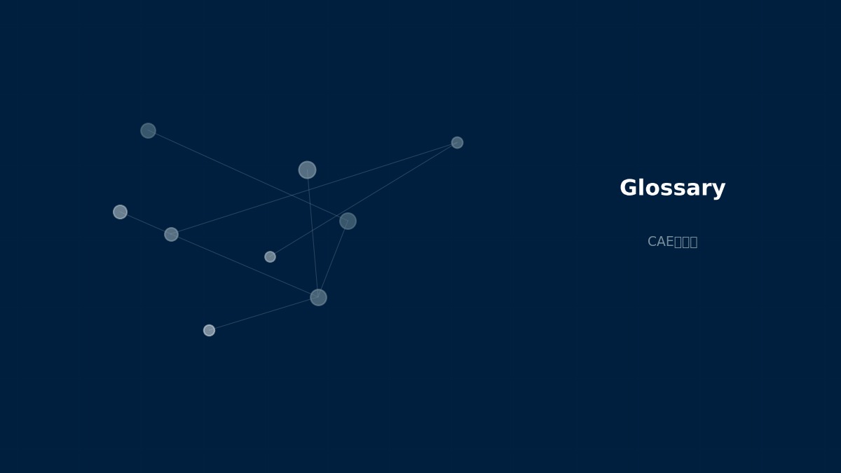 CAE visualization for bicgstab - technical simulation diagram