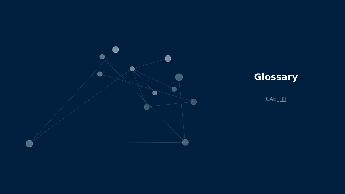 CAE visualization for brittle fracture - technical simulation diagram