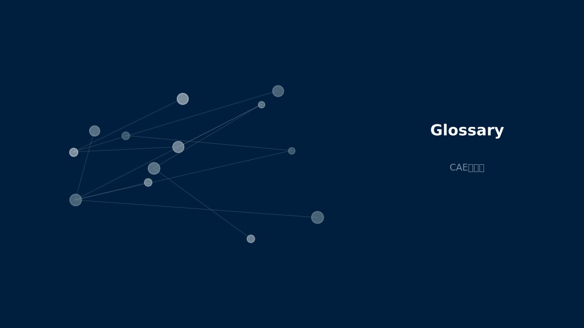 CAE visualization for cae benchmark - technical simulation diagram