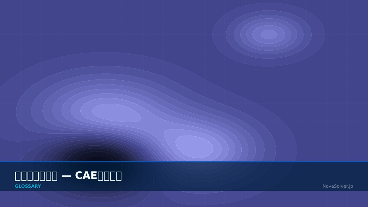 CAE visualization for capacitance - technical simulation diagram