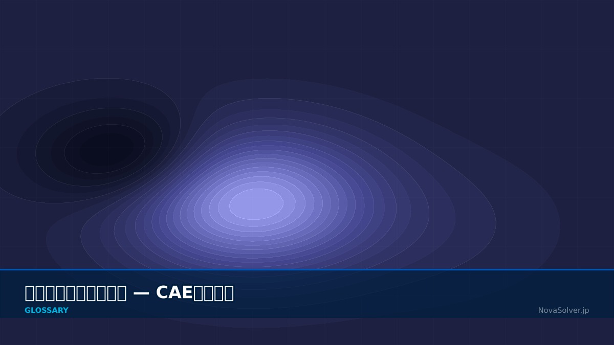 CAE visualization for casting simulation - technical simulation diagram