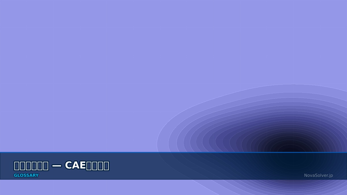 CAE visualization for cohesive zone model - technical simulation diagram