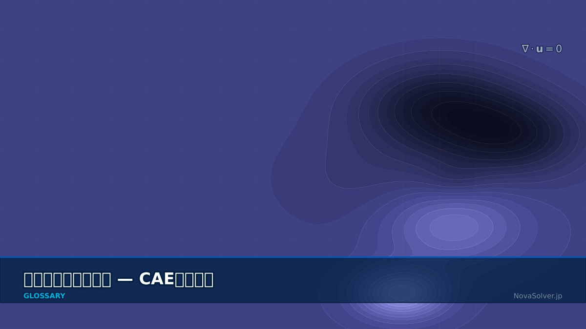 CAE visualization for collocated grid - technical simulation diagram