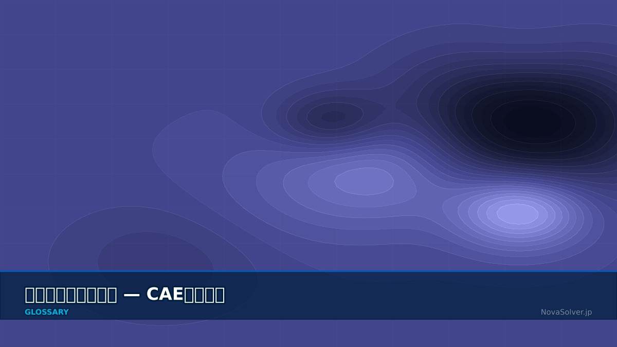 CAE visualization for consistent mass matrix - technical simulation diagram