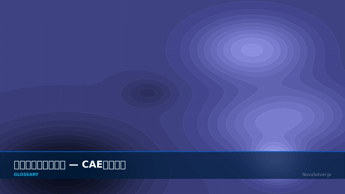 CAE visualization for defeaturing - technical simulation diagram