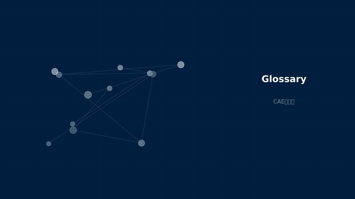 CAE visualization for explicit dynamic - technical simulation diagram
