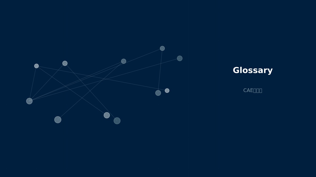 CAE visualization for feti method - technical simulation diagram