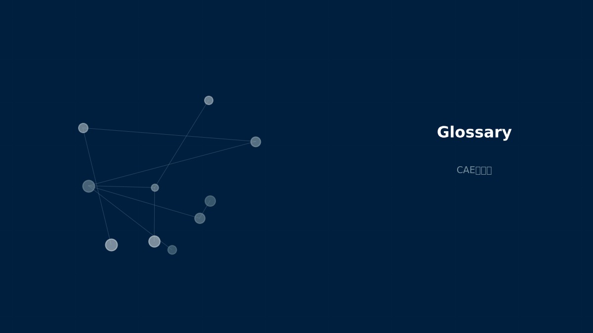 CAE visualization for genetic algorithm - technical simulation diagram