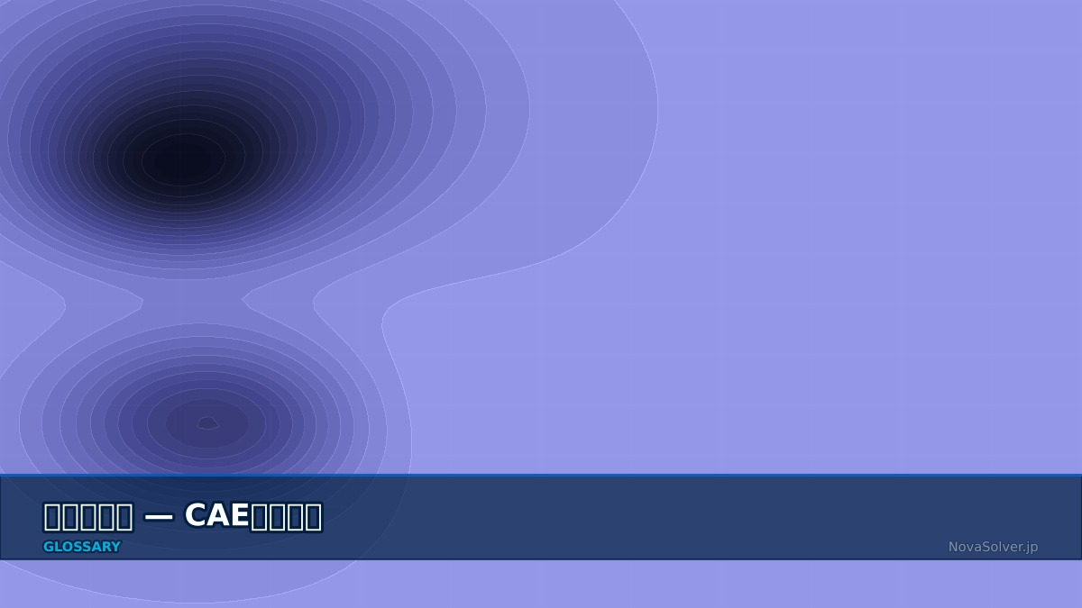 CAE visualization for hexahedral element - technical simulation diagram