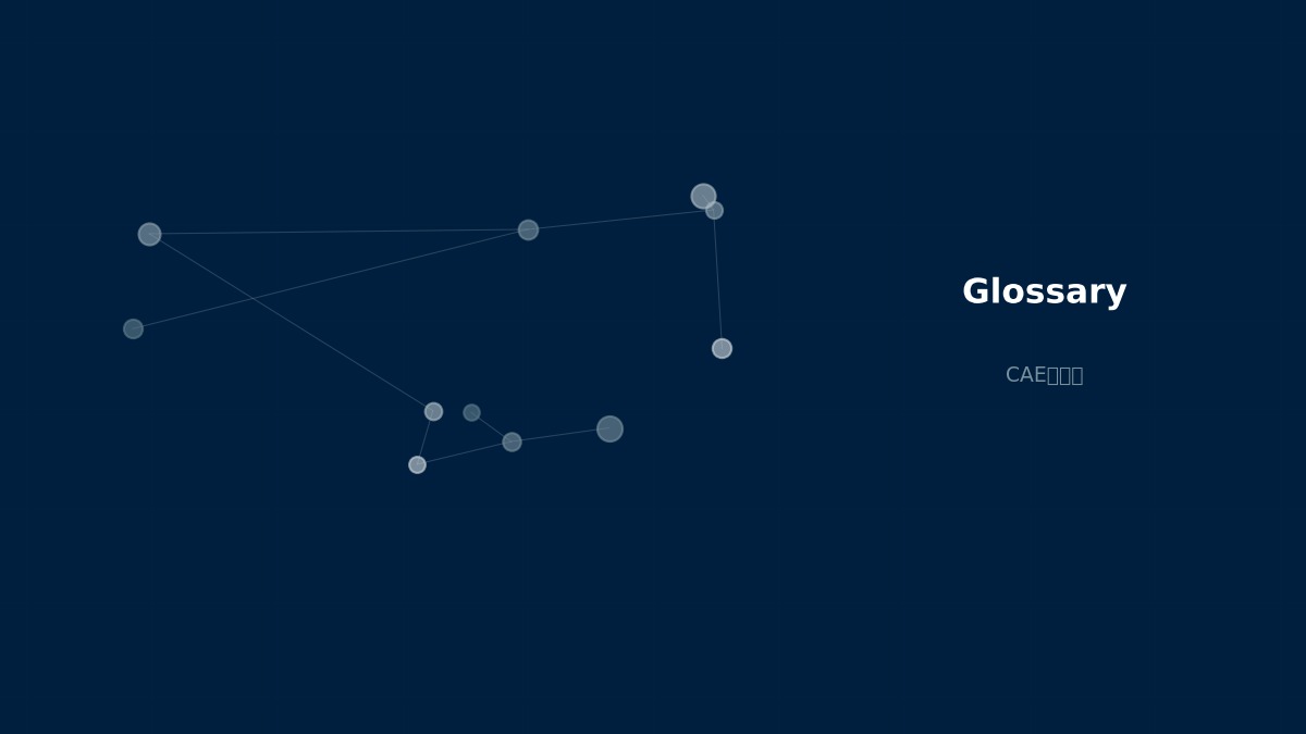 CAE visualization for hydroelasticity - technical simulation diagram