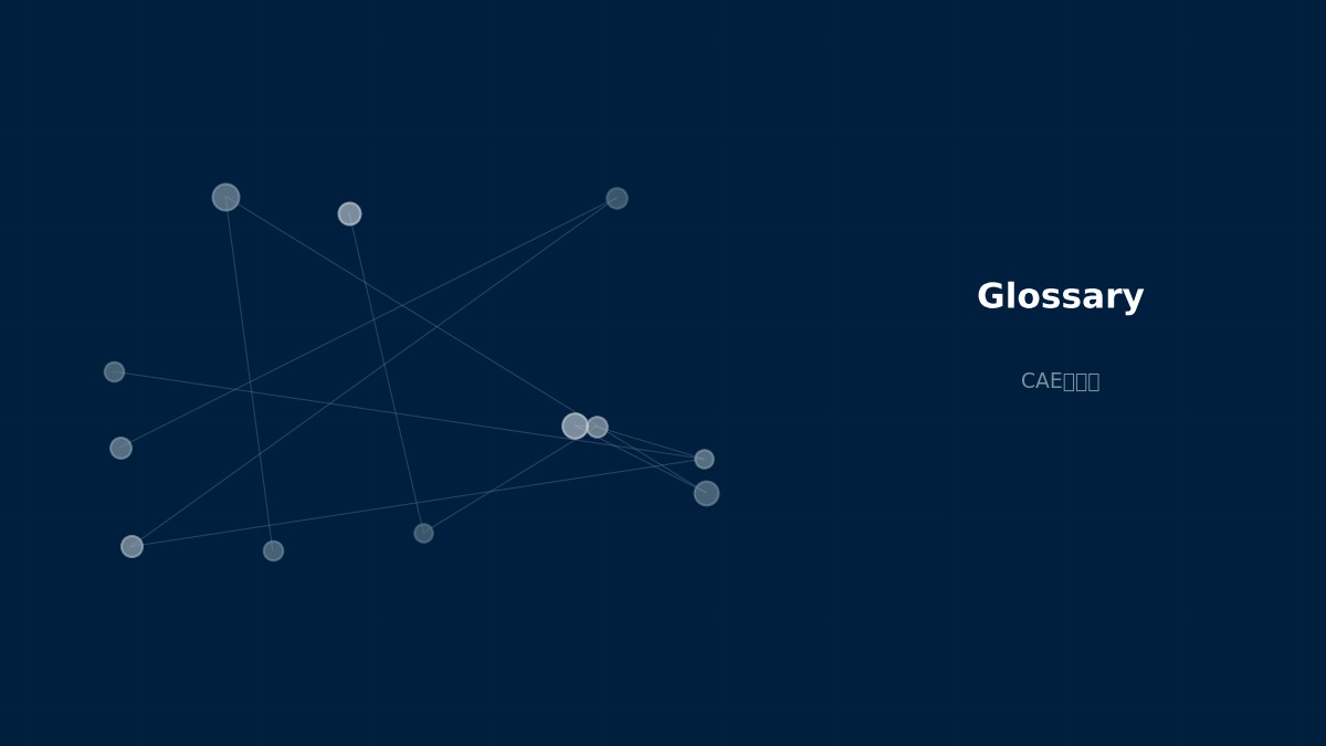 CAE visualization for incomplete cholesky - technical simulation diagram