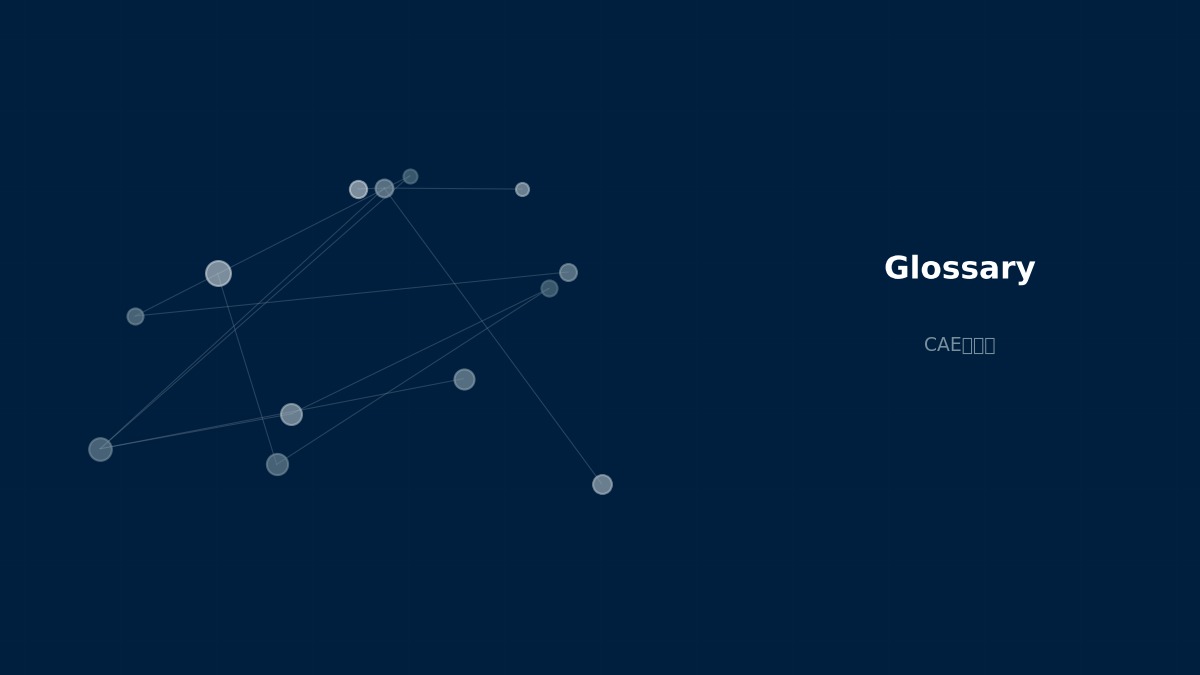 CAE visualization for inertia relief - technical simulation diagram