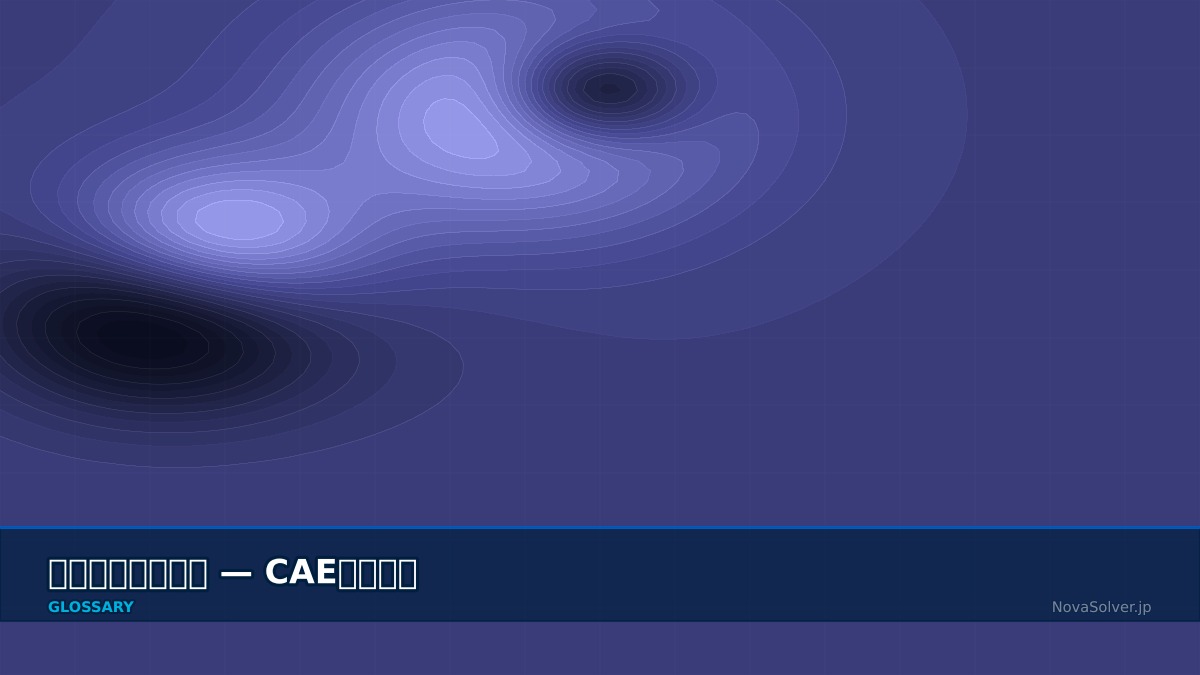 CAE visualization for lattice boltzmann - technical simulation diagram