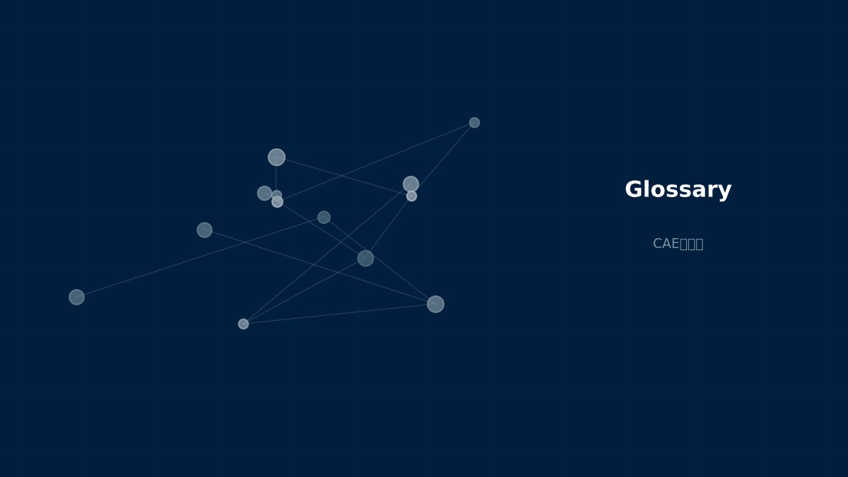 CAE visualization for midsurface - technical simulation diagram