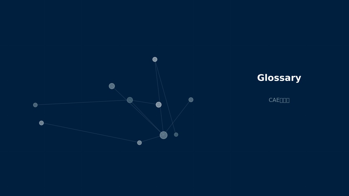 CAE visualization for mindlin plate - technical simulation diagram