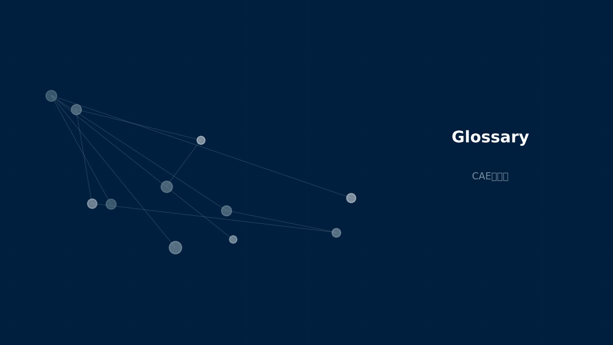 CAE visualization for model validation - technical simulation diagram