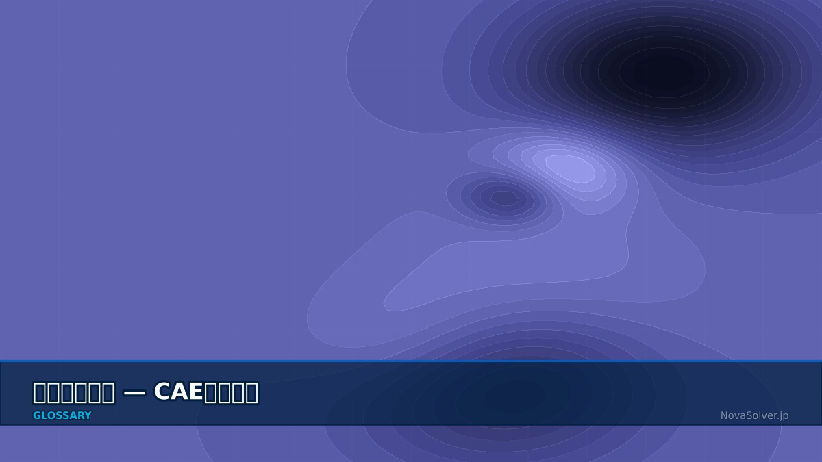 CAE visualization for multi objective optimization - technical simulation diagram