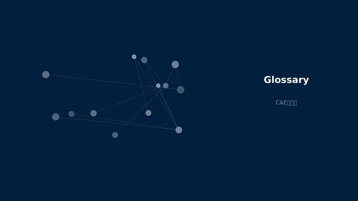 CAE visualization for mvp method - technical simulation diagram