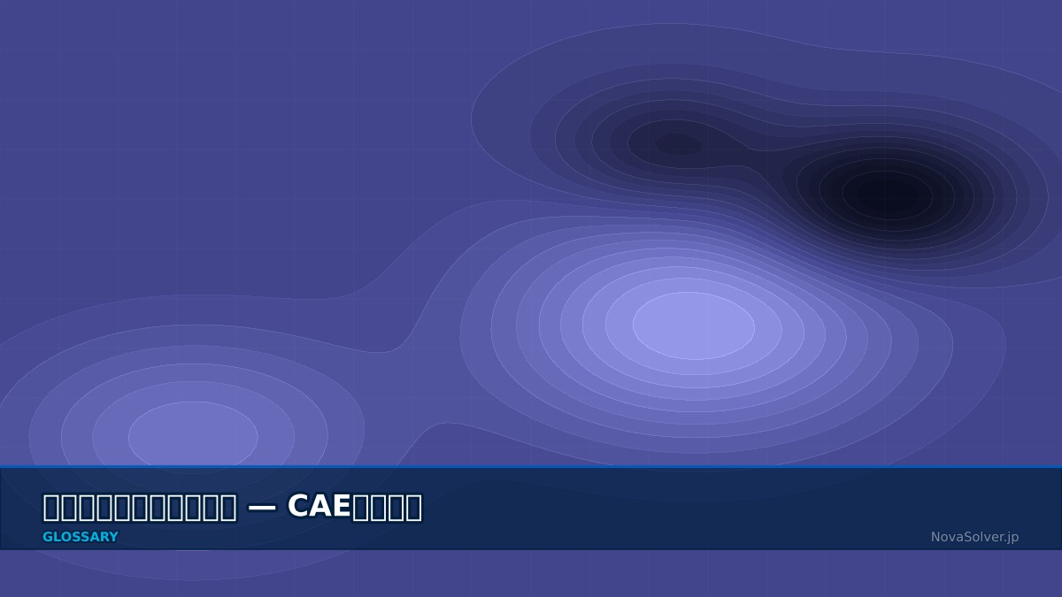 CAE visualization for node locked license - technical simulation diagram