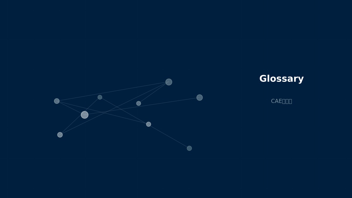 CAE visualization for openfoam format - technical simulation diagram
