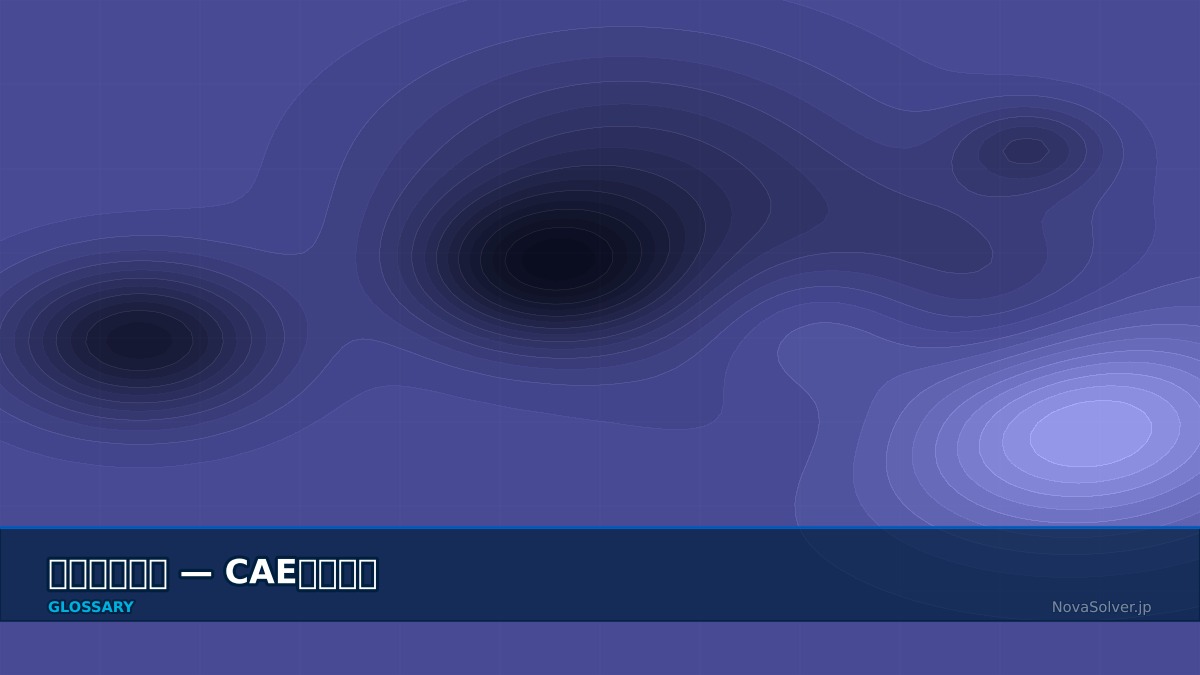 CAE visualization for peltier element - technical simulation diagram