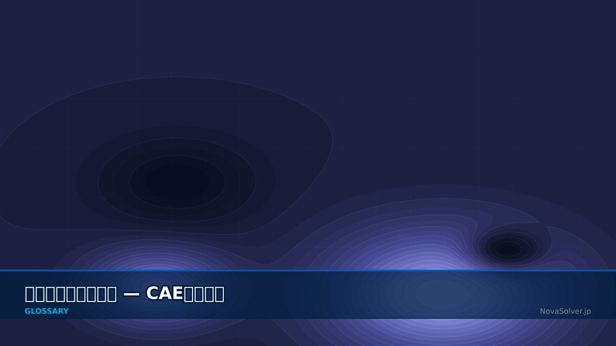CAE visualization for reluctance torque - technical simulation diagram