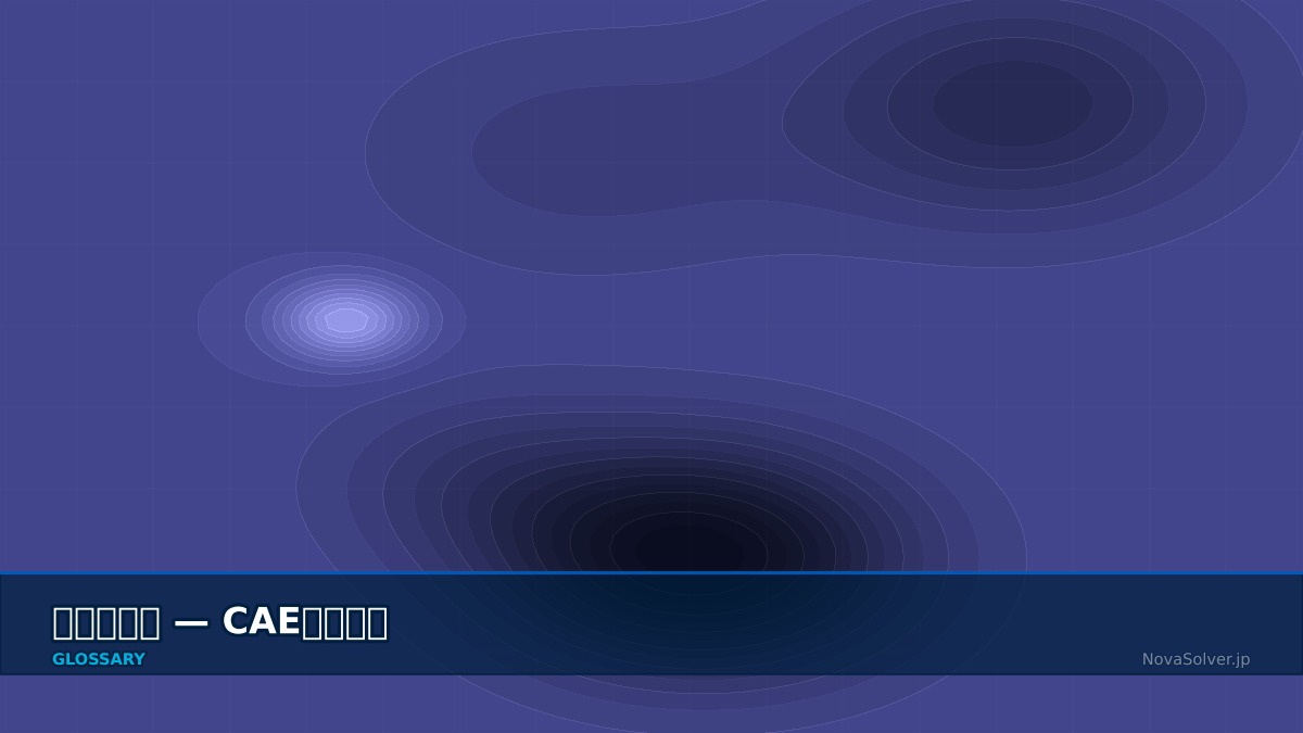 CAE visualization for spray model - technical simulation diagram