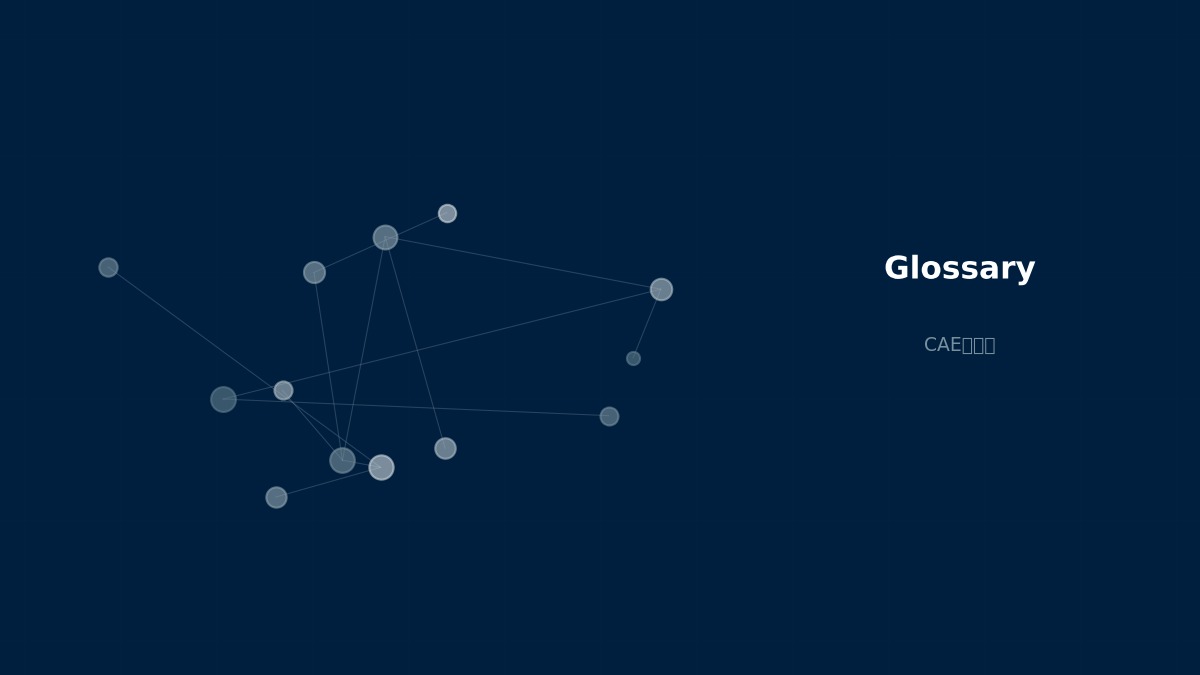 CAE visualization for spring element - technical simulation diagram