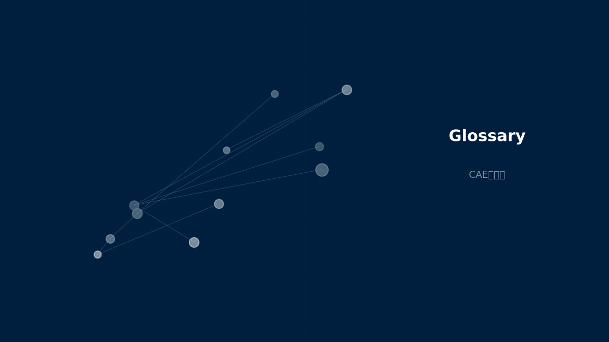 CAE visualization for steady state thermal analysis - technical simulation diagram
